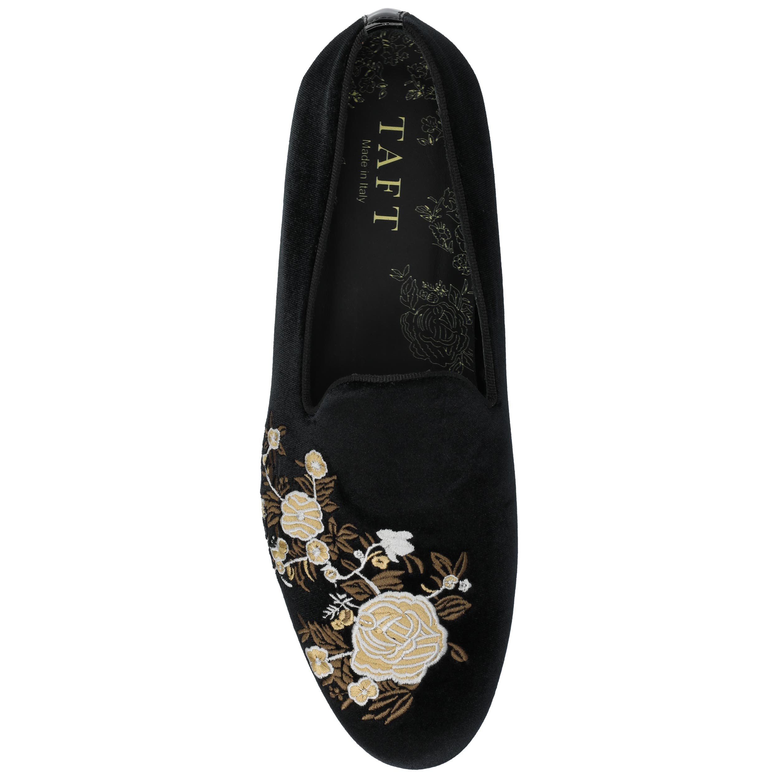 TAFT The Estate Slipper, Alternate, color, Black Velvet