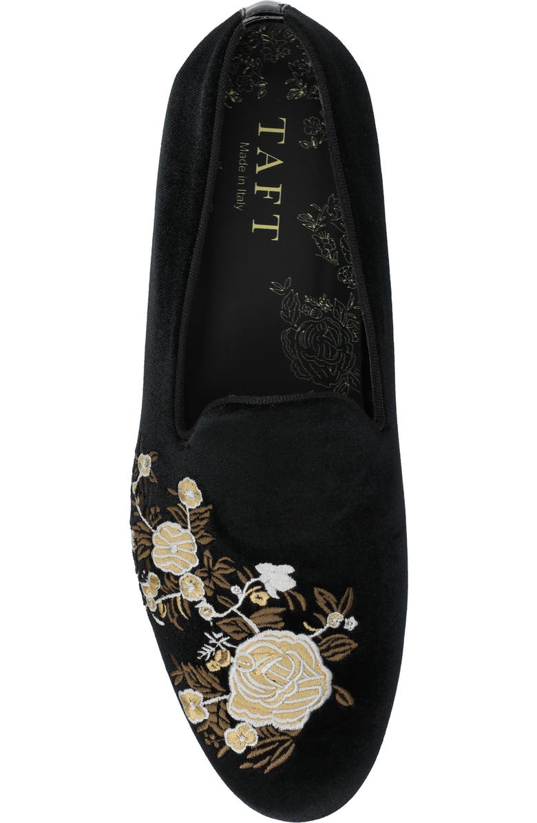 TAFT The Estate Slipper, Alternate, color, Black Velvet