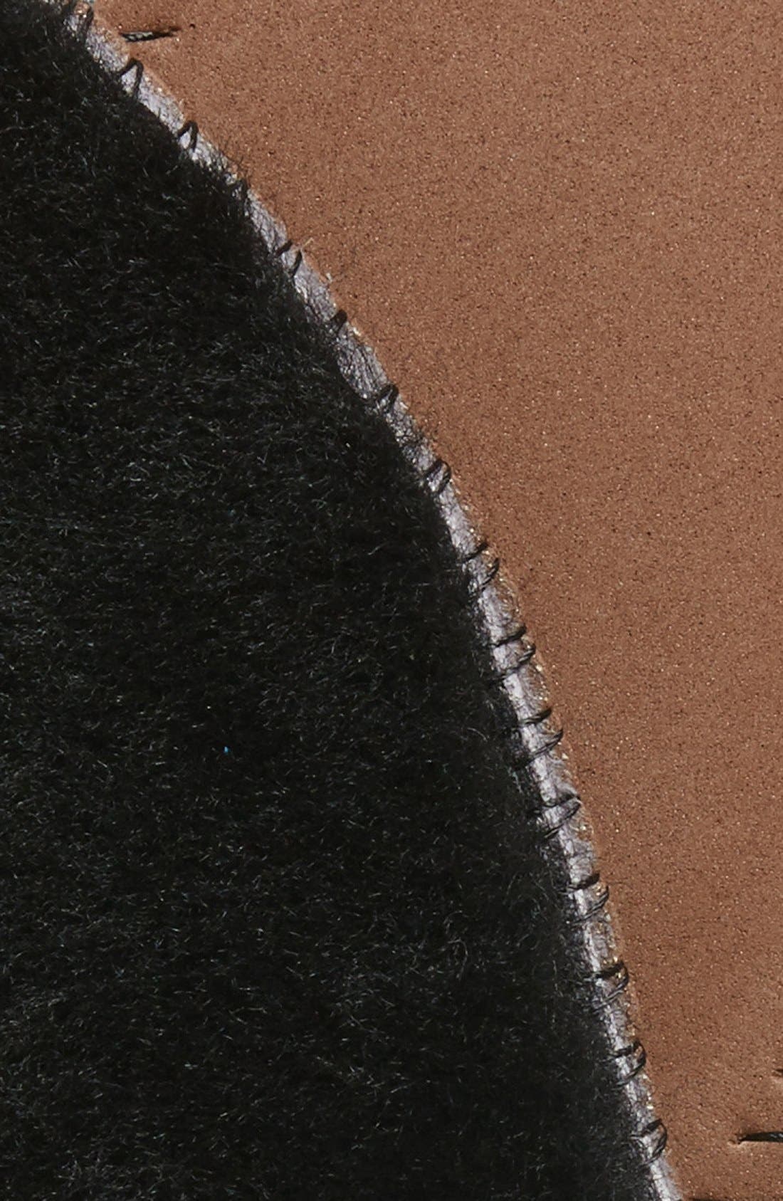 Genuine Shearling Insoles, Alternate, color, BLACK