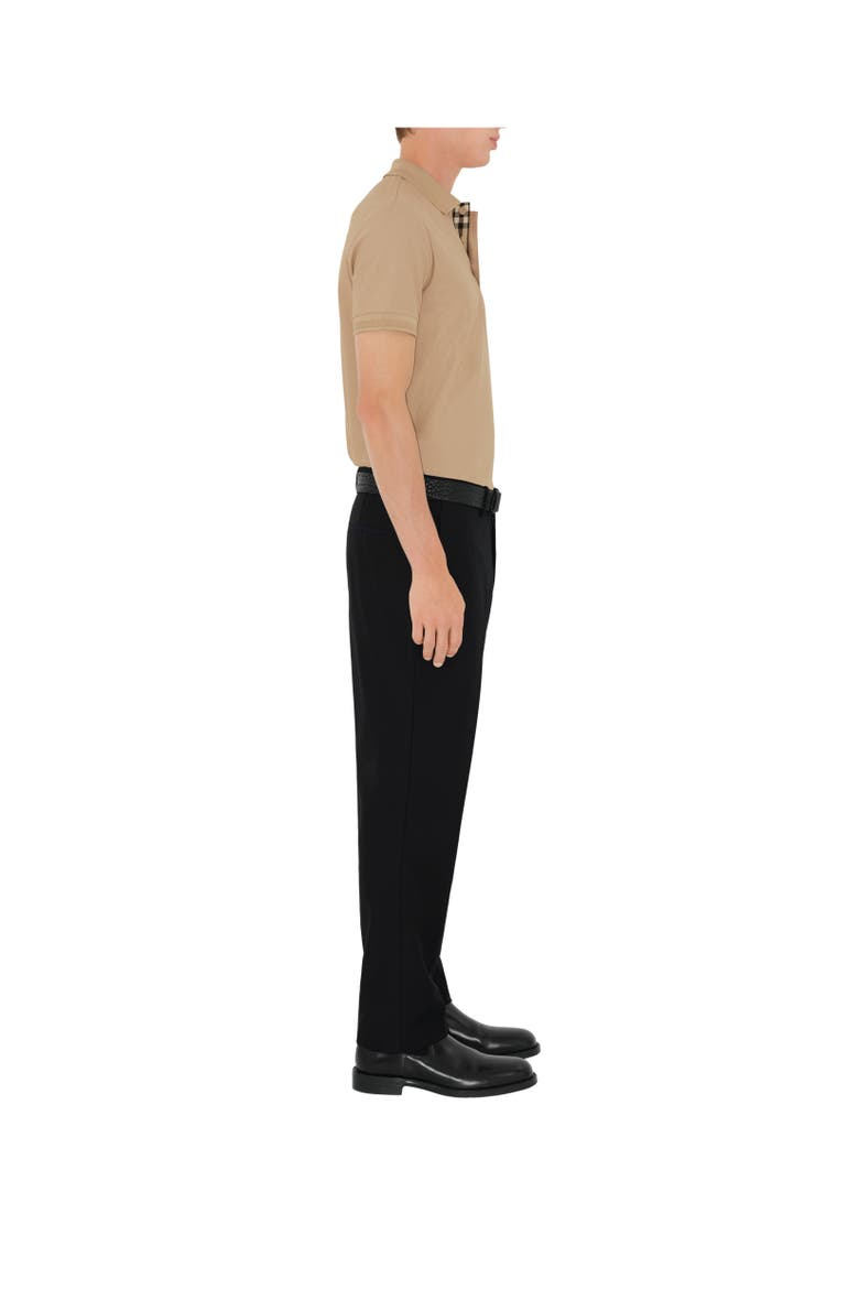 Cotton Polo Shirt, Alternate, color, Soft fawn beige