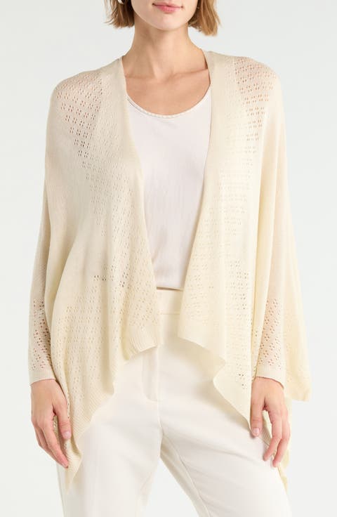 Cropped Pointelle Topper