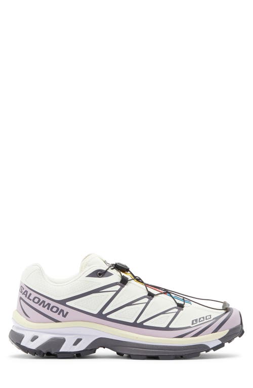 Salomon Xt-6 Rubber-trimmed Mesh Sneakers In Multi