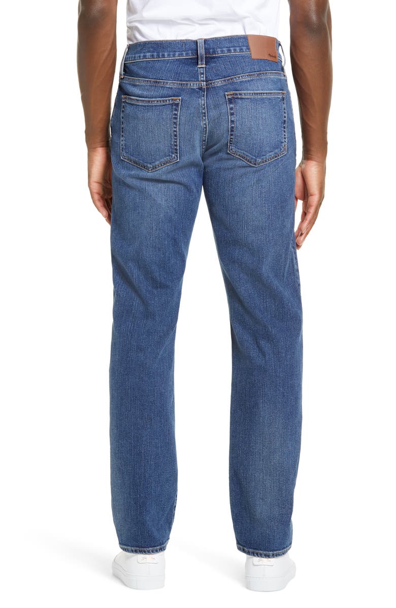 Madewell Straight Everyday Flex Jeans, Alternate, color, 