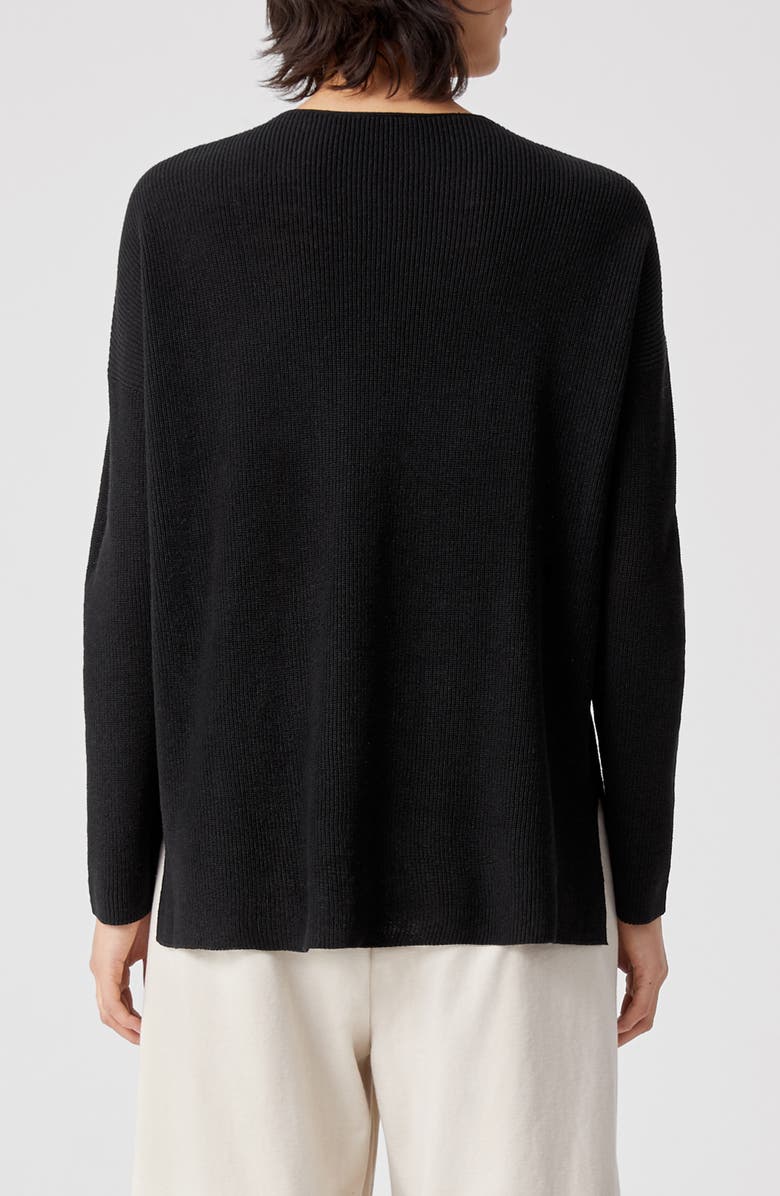 Eileen Fisher Crewneck Box Pullover, Alternate, color,