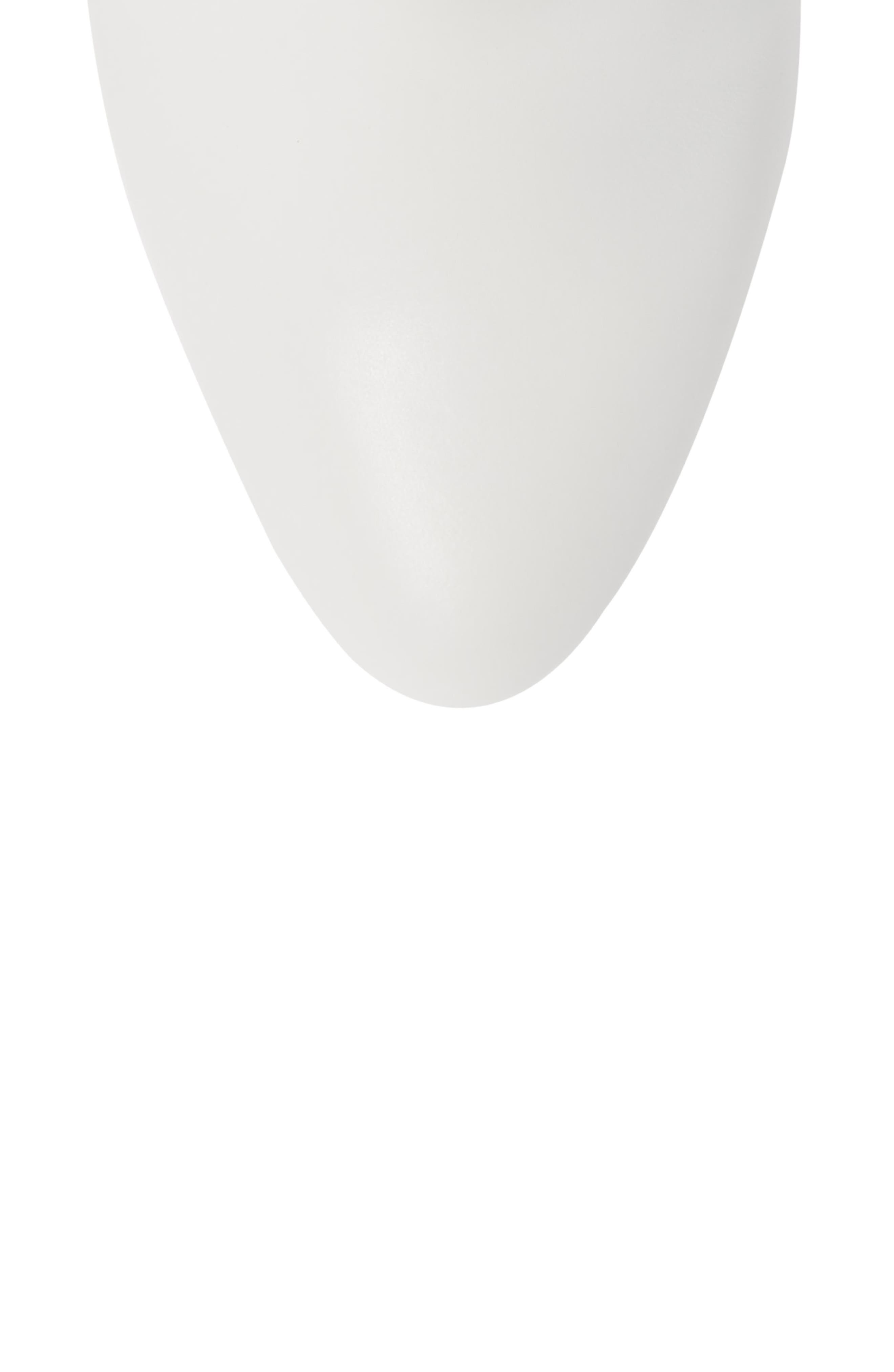 Makayla Bootie, Alternate, color, WHITE LEATHER