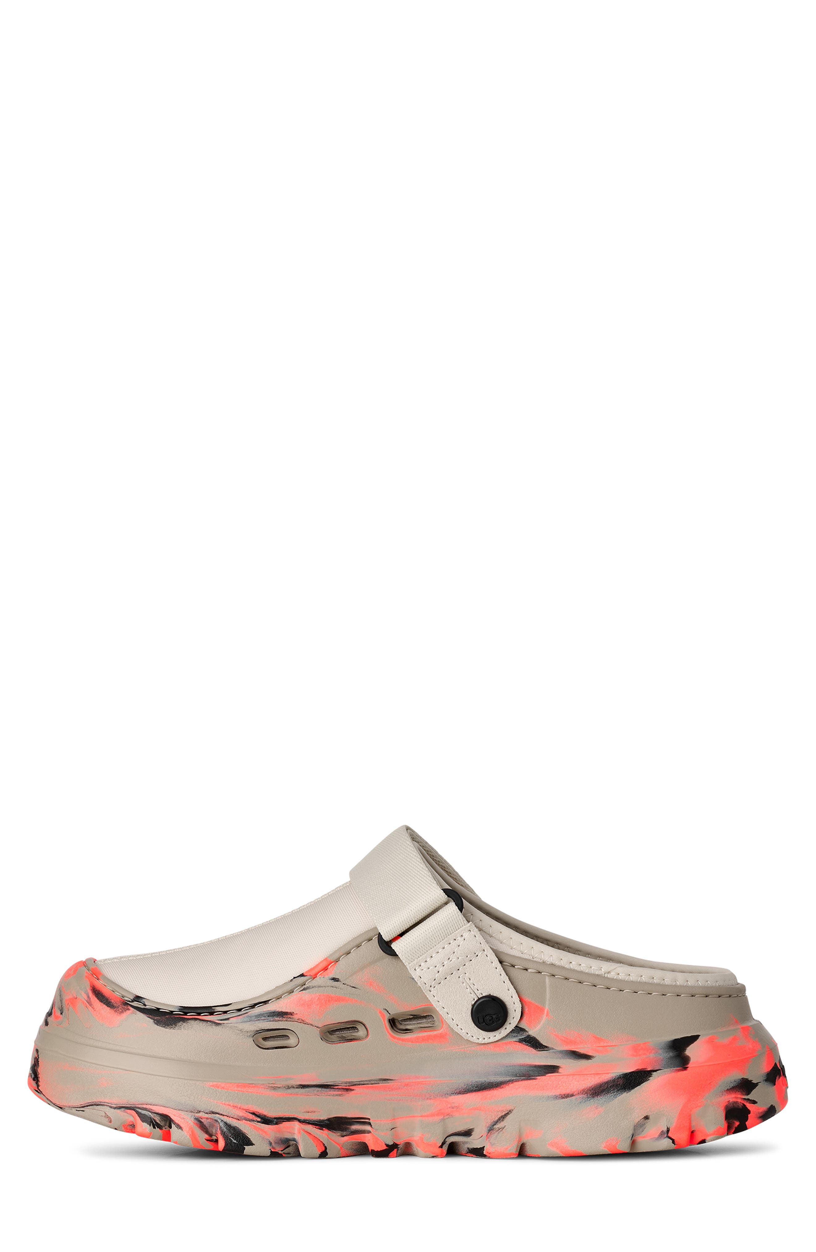 PeakMod Mix Clog, Alternate, color, BIRCH / BRIGHT PUMPKIN