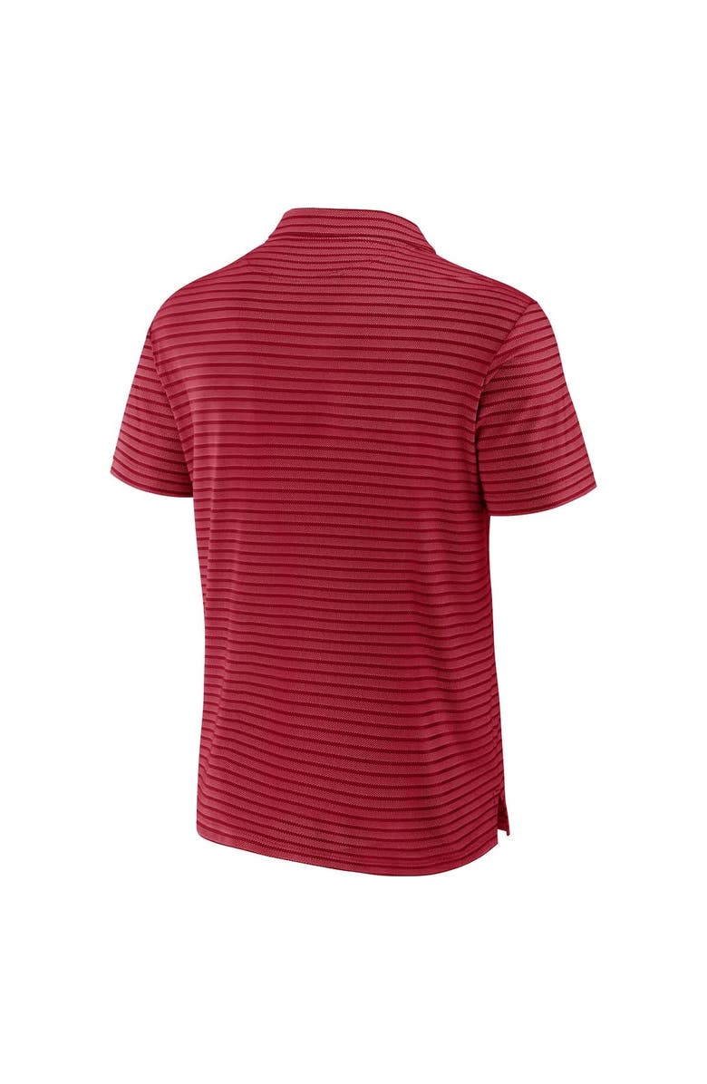 FANATICS Men's Fanatics Crimson Oklahoma Sooners Victory Calls Stripe Polo, Alternate, color, Crimson