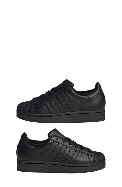 Adidas Originals Adidas Superstar Sneaker In Black/black/black