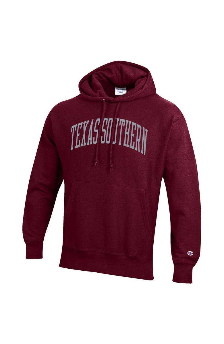Champion Men's Champion Maroon Texas Southern Tigers Tall Arch Pullover Hoodie, Alternate, color, Maroon