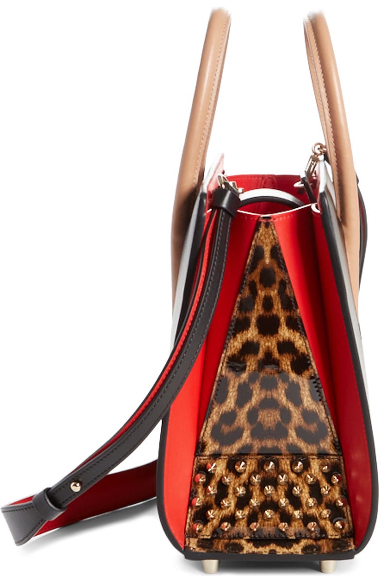 Christian Louboutin Paloma Calfskin Tote, Alternate, color,