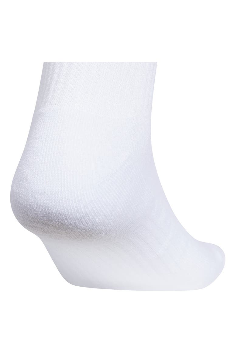 3-Pack 4.0 AEROREADY Cushioned Crew Length Socks, Alternate, color, WHITE