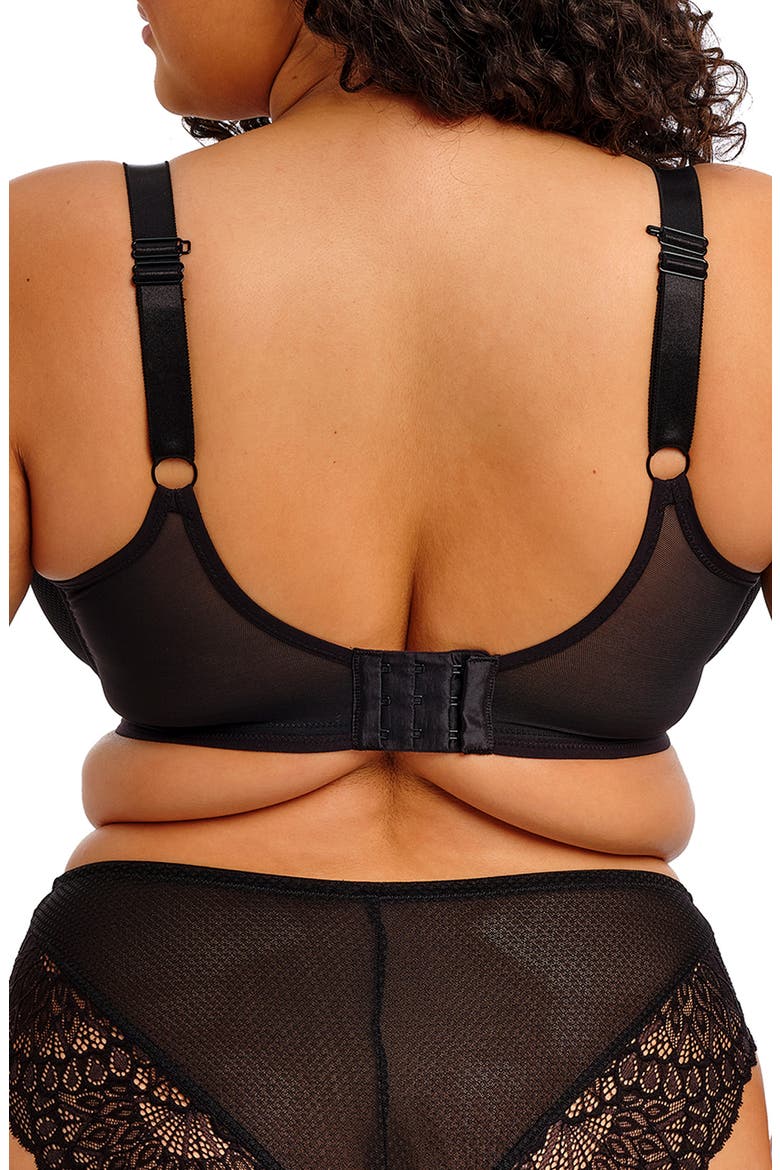 Tiernie Underwire Plunge Bra, Alternate, color, BLACK