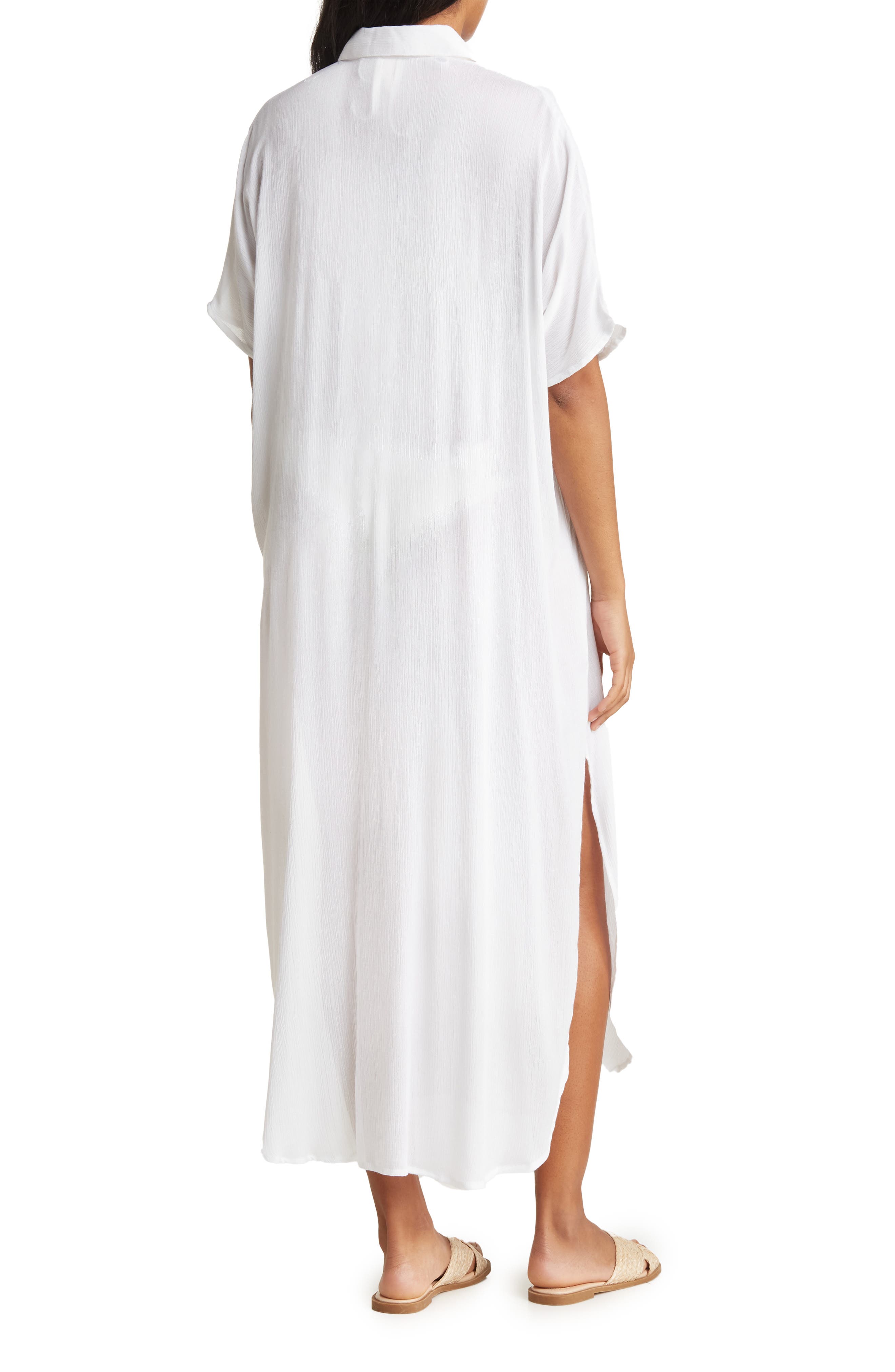 Long Shirt Cover-Up Dress - image 4