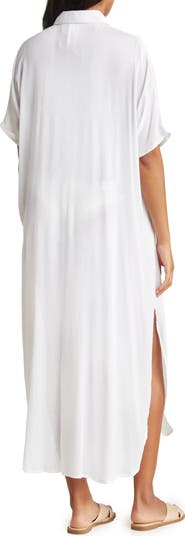 Long Shirt Cover-Up Dress