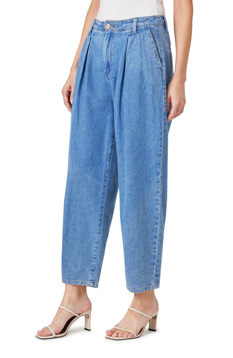 Habitual Pleated Tapered Jeans, Alternate, color, 