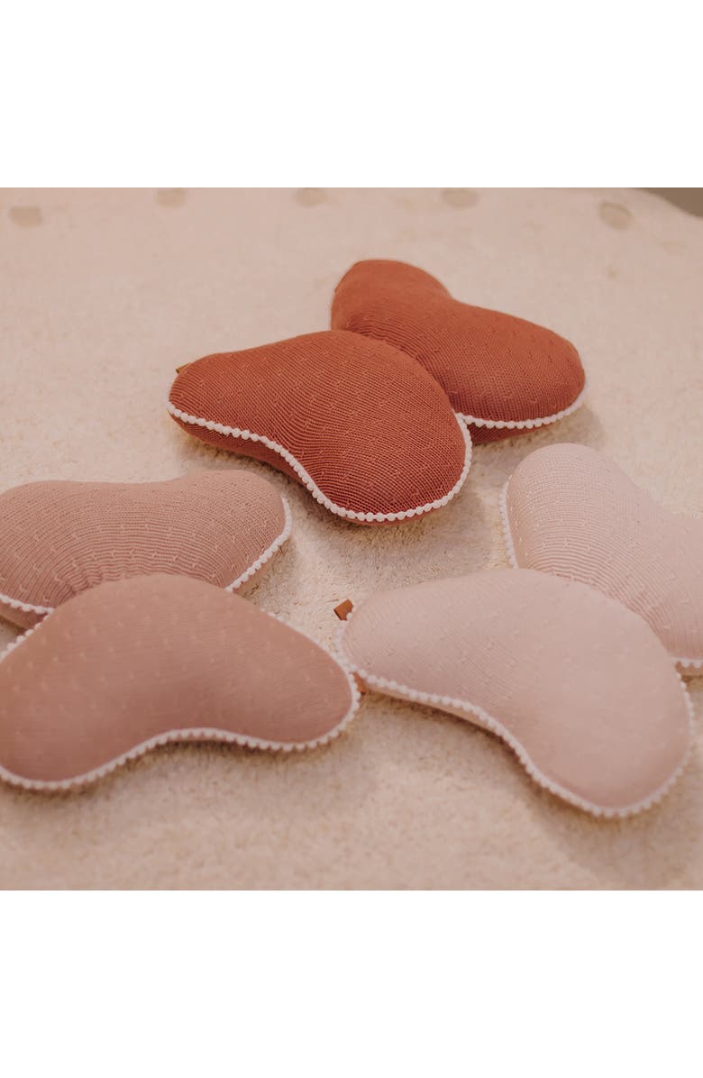 RIAN TRICOT Butterfly Shape Pillow, Alternate, color, Rose