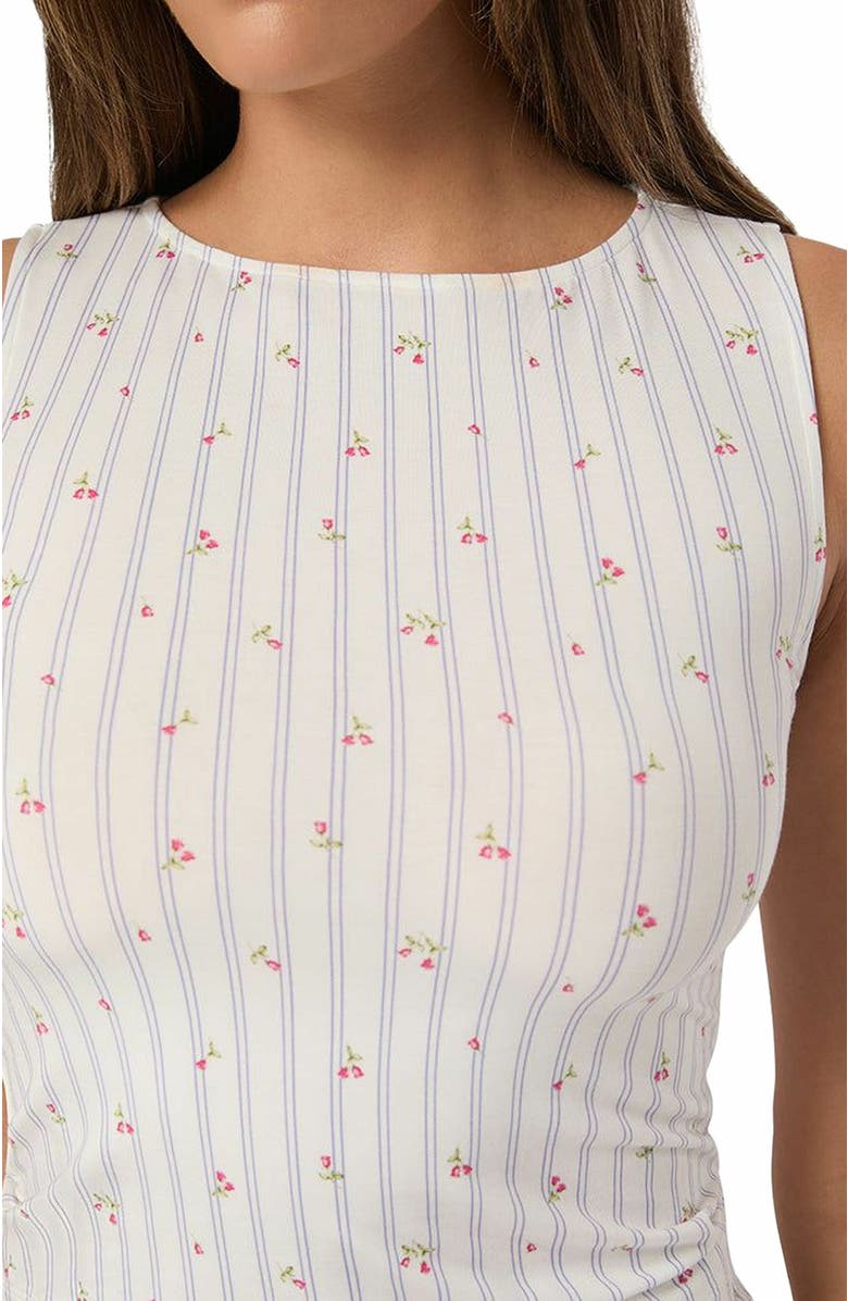 WeWoreWhat Boatneck Tank, Alternate, color, Ivory