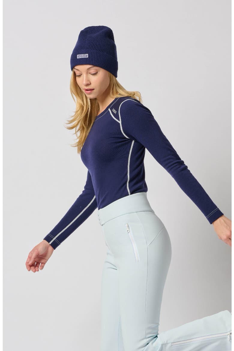 Zuri Merino Wool Baselayer, Alternate, color, INK