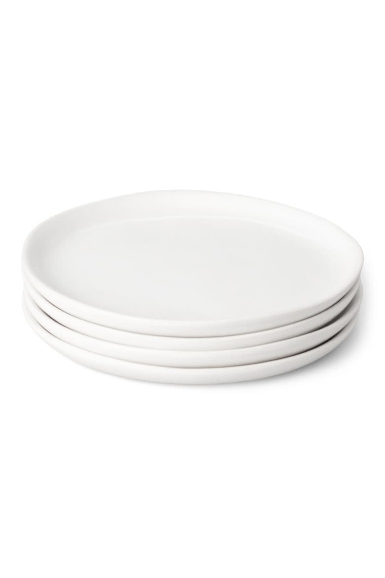 The Dessert Set of 4 Plates, Main, color, CLOUD WHITE