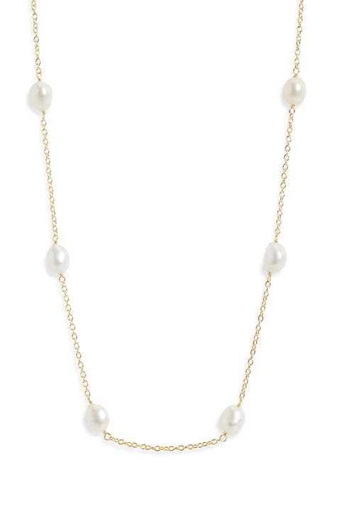 Luxury Pearl Necklace + Pearl Earrings Matching Set (+ Marco discount Polo Box)