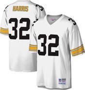 Mitchell & Ness Men's Mitchell & Ness Franco Harris White Pittsburgh Steelers Legacy Replica Jersey