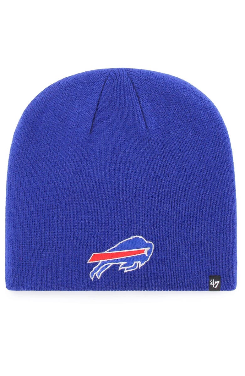 '47 Men's '47 Royal Buffalo Bills Primary Logo Knit Beanie, Main, color, 