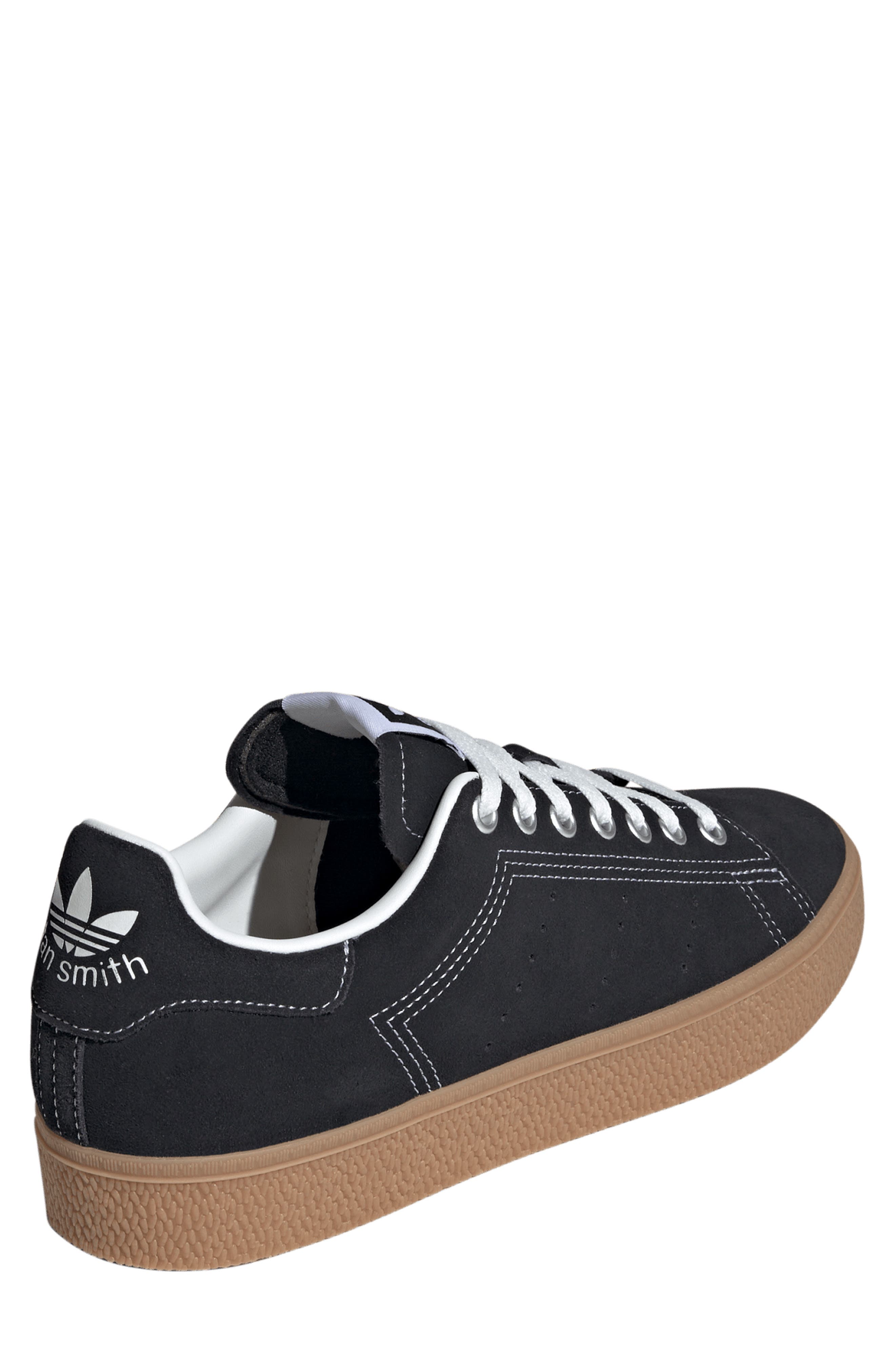 adidas Stan Smith Suede Sneaker, Alternate, color, 