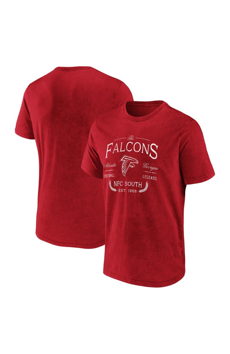 NFL X DARIUS RUCKER Men's NFL x Darius Rucker Collection by Fanatics Red Atlanta Falcons T-Shirt, Main, color, Red