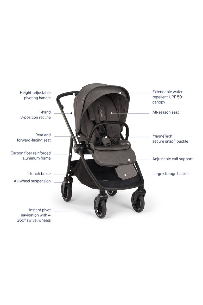 SWIV™ Stroller, Alternate, color, PEWTER NORDSTROM EXCLUSIVE