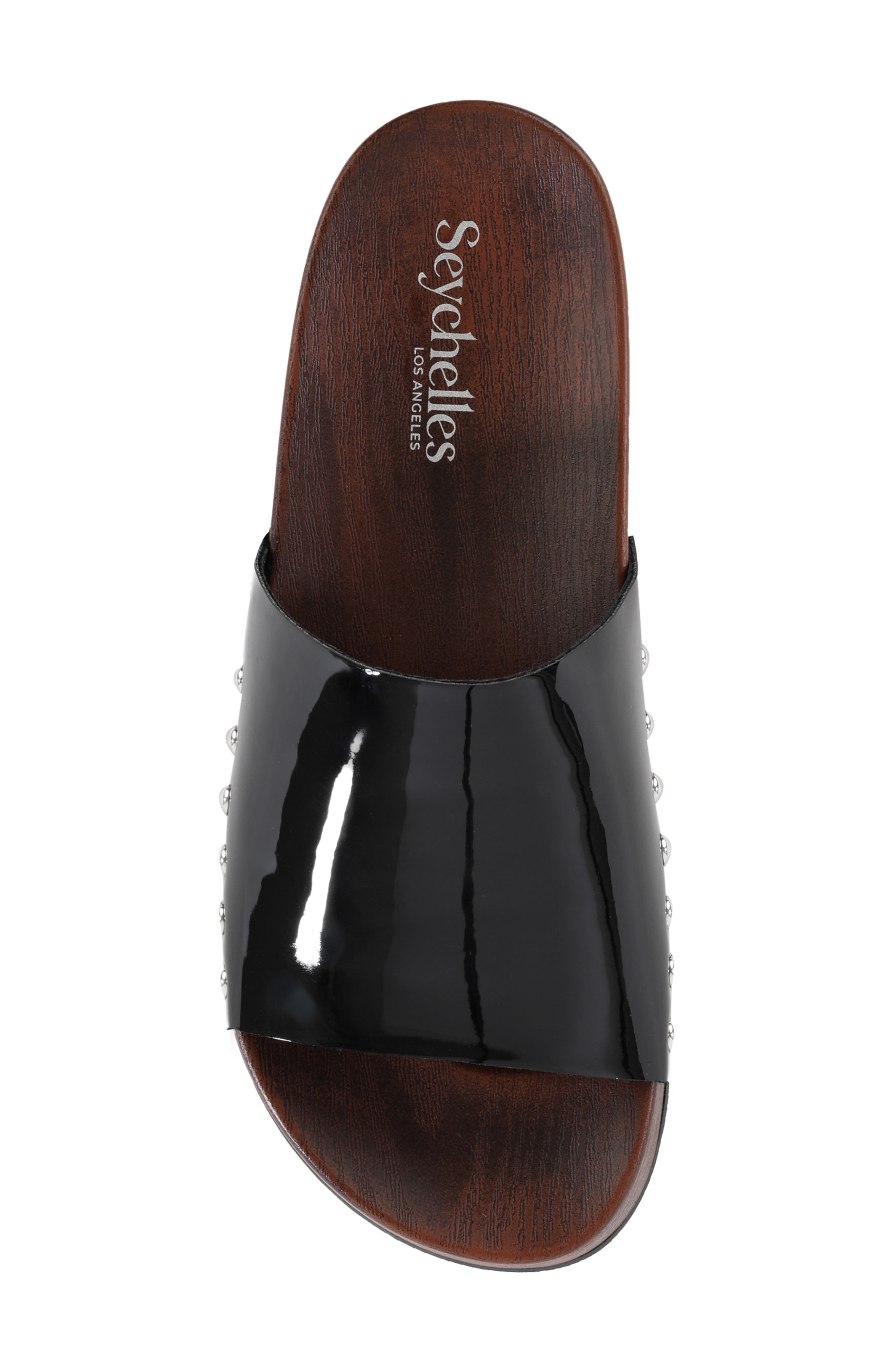 Seychelles Fantasy Platform Sandal, Alternate, color, Black