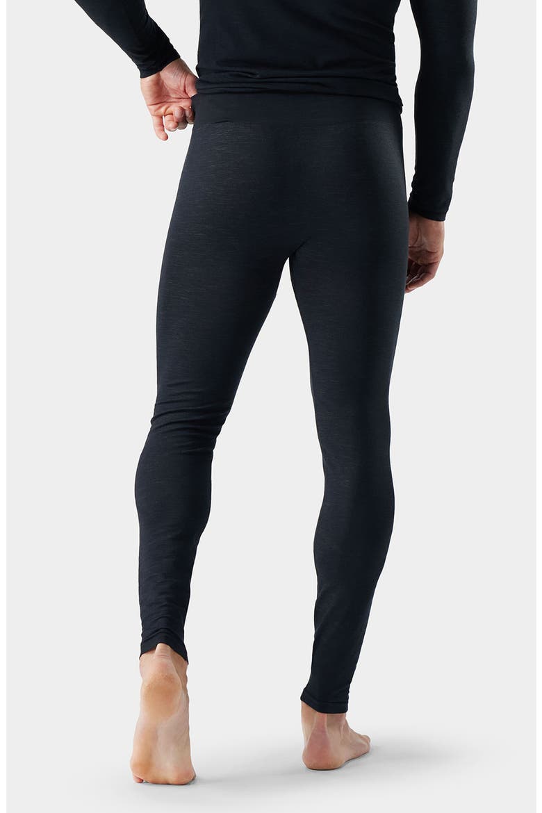 Intraknit™ All-Season Merino Base Layer Bottoms, Alternate, color, BLACK