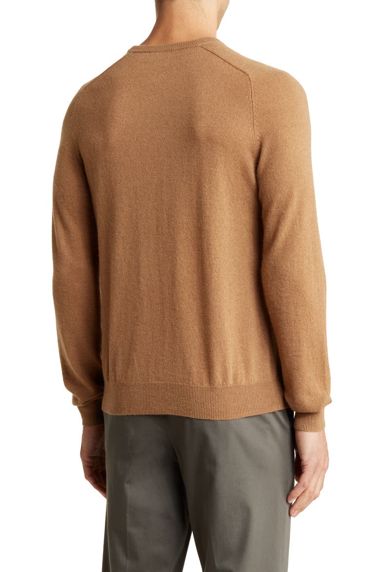 Crewneck Camel Hair Sweater, Alternate, color, CAMEL
