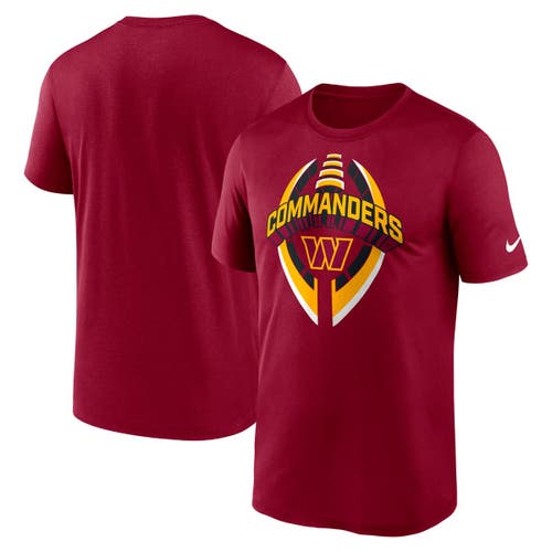 Nike Burgundy Washington Commanders Legend Icon Performance T-shirt In Burgundy