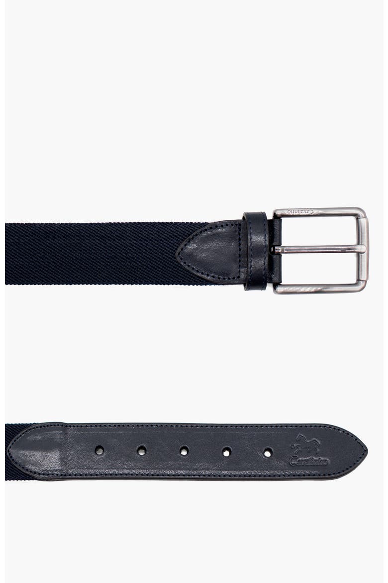 El Estribo 545 Sporty Belt, Alternate, color, Navy