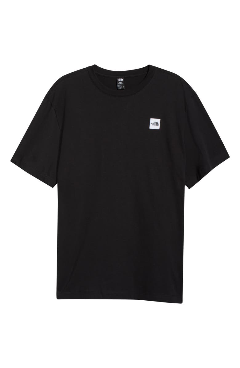 The North Face Places We Love - Seven Summits Cotton Graphic T-Shirt, Alternate, color, Tnf Black