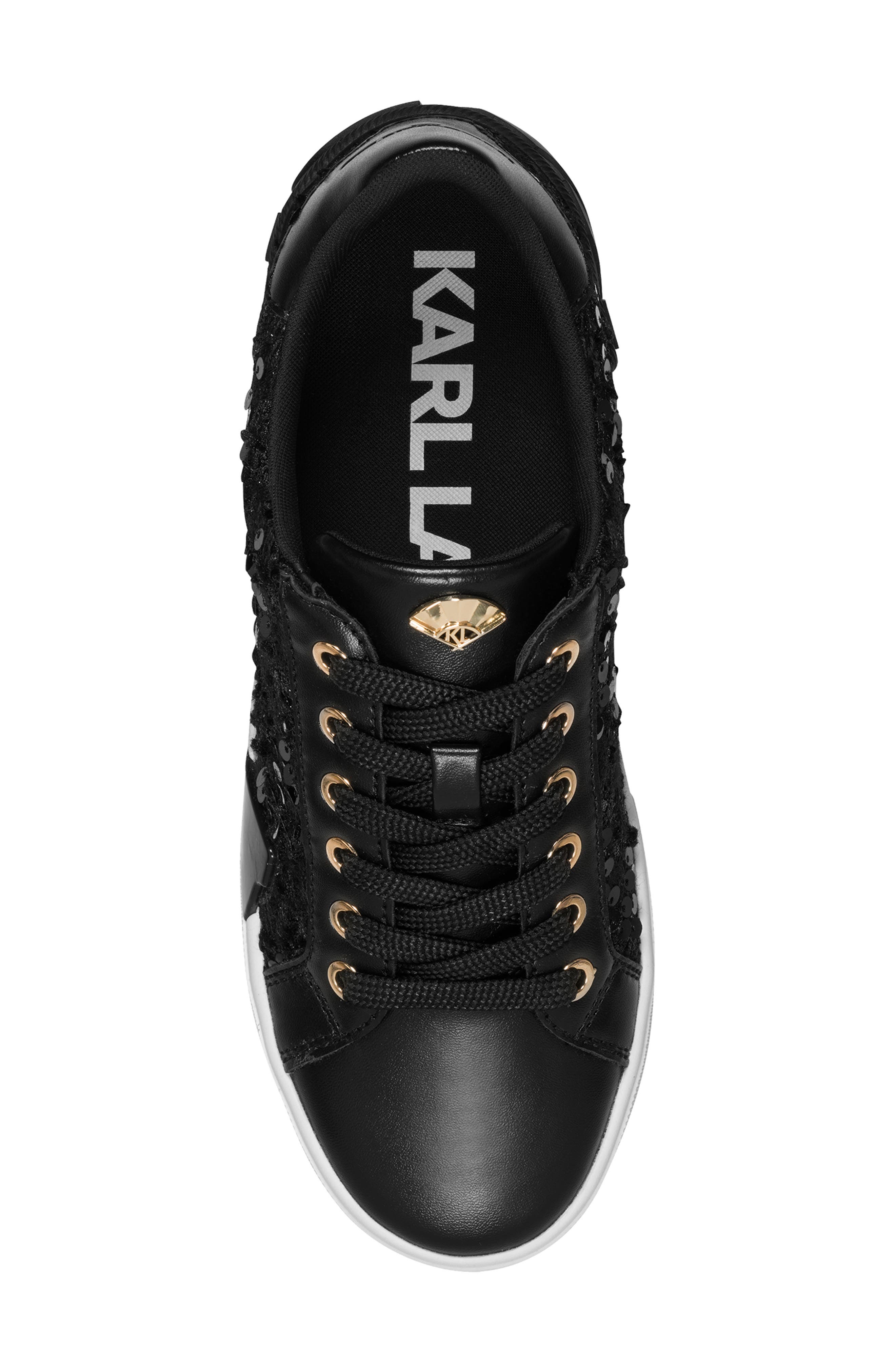 KARL LAGERFELD PARIS Melora Sneaker, Alternate, color, 