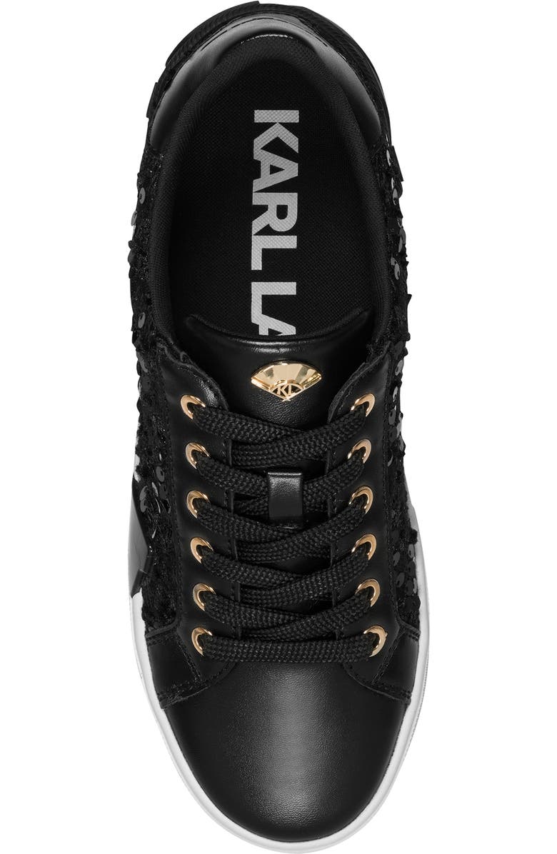 KARL LAGERFELD PARIS Melora Sneaker, Alternate, color,