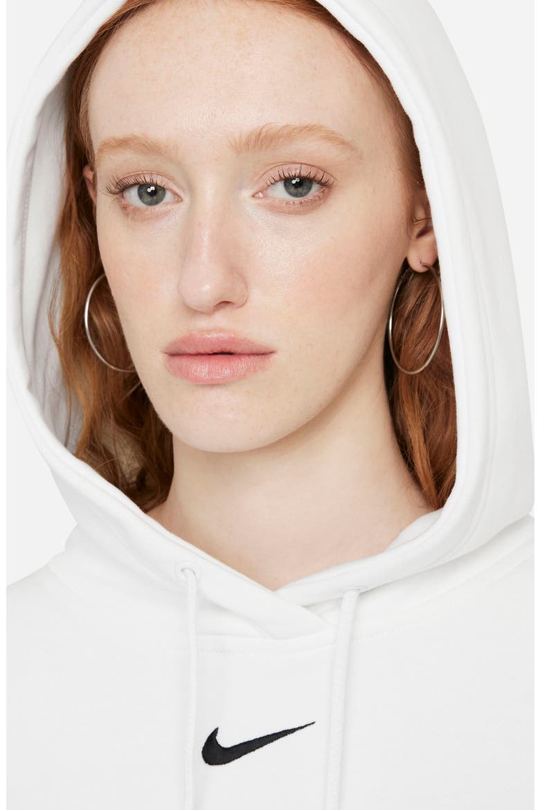 Sportswear Collection Essentials Oversize Hoodie, Alternate, color, WHITE/ BLACK