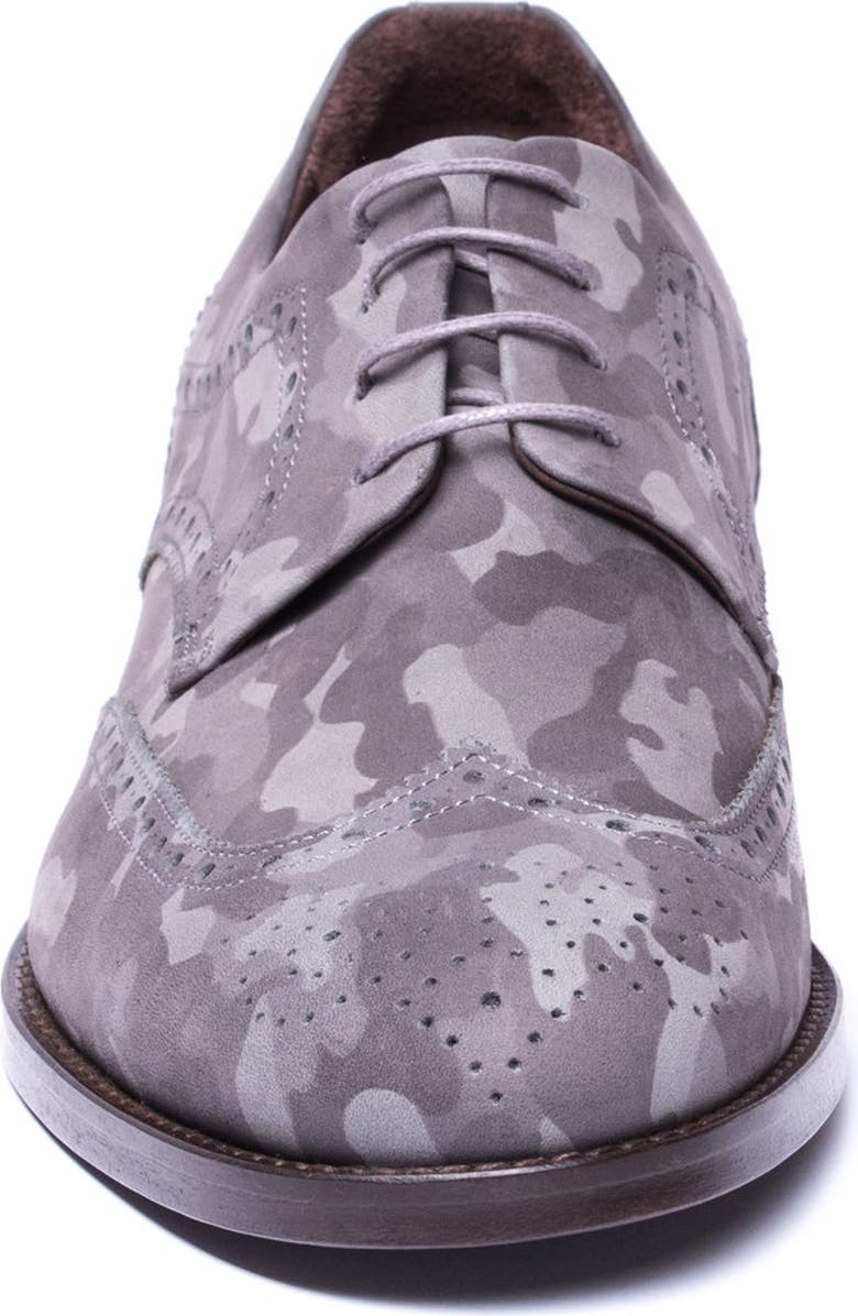 Jared Lang Caleb Camo Wingtip Derby, Alternate, color,