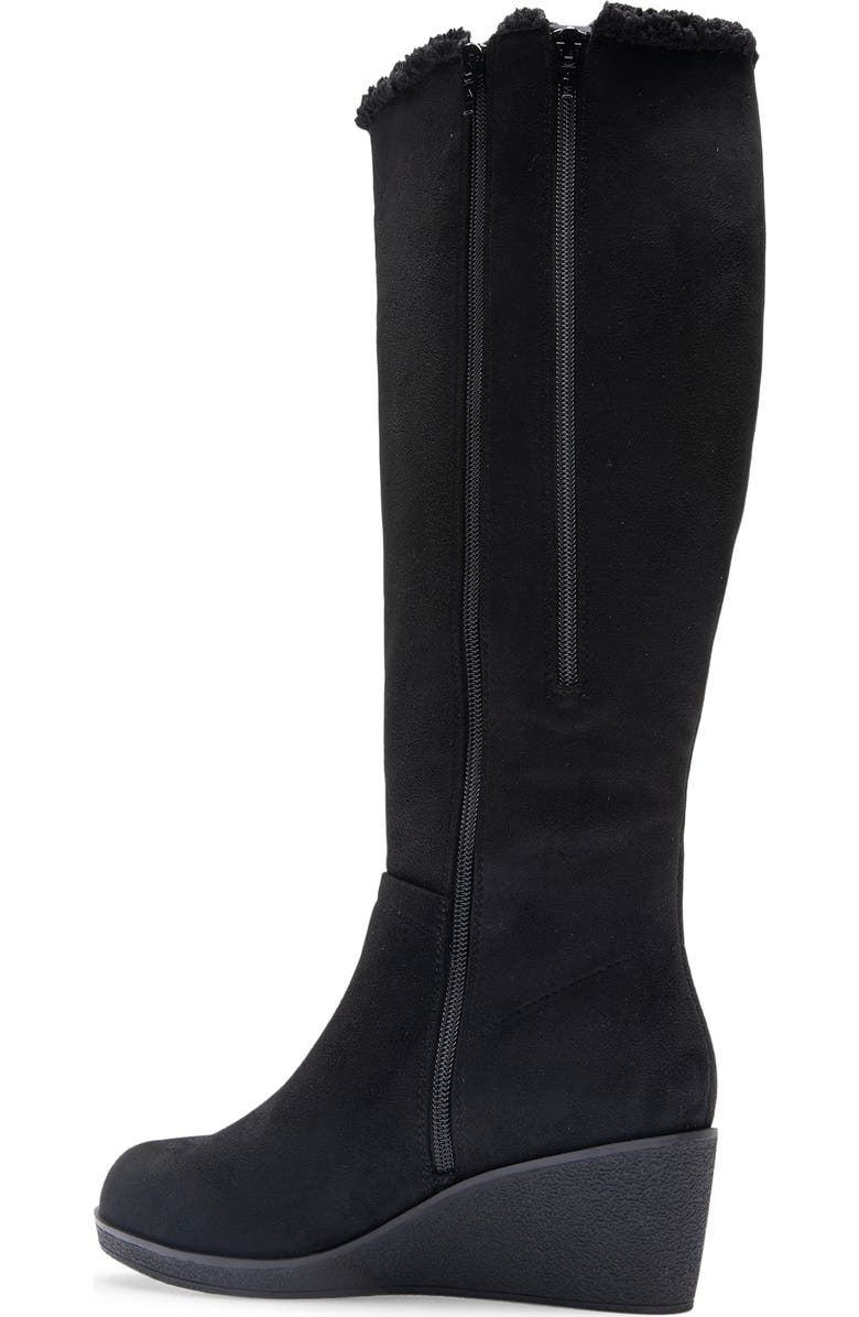 Aerosoles Binocular Boot, Alternate, color, Black Faux Suede