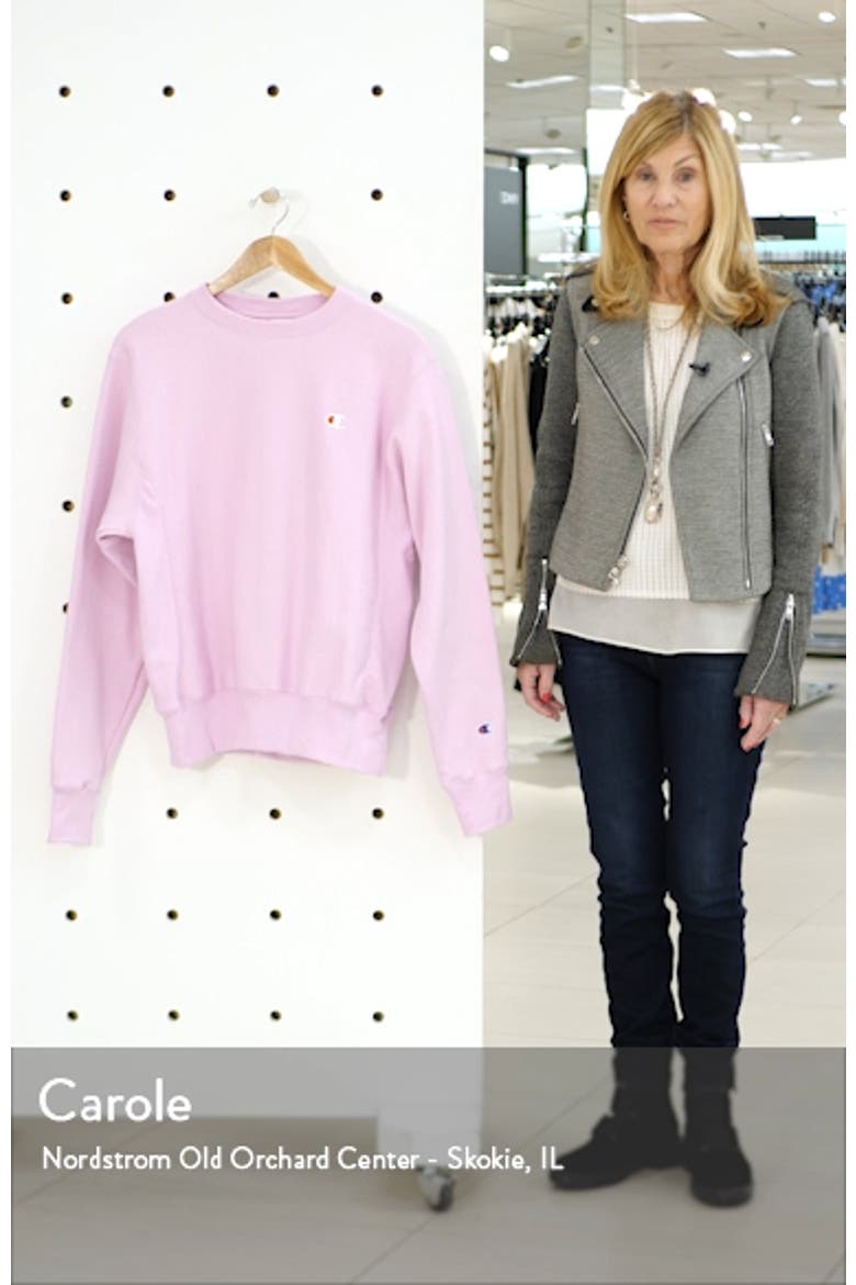 Reverse Weave® Boyfriend Sweatshirt video
