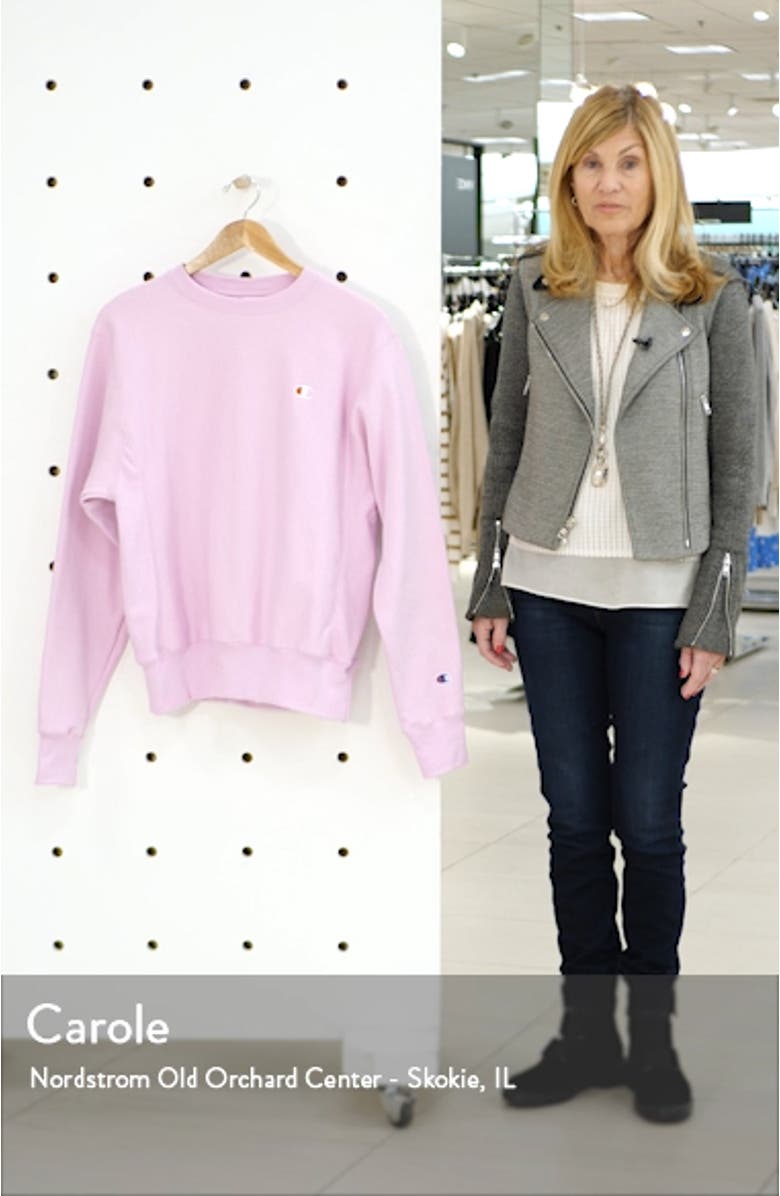 Reverse Weave<sup>®</sup> Boyfriend Sweatshirt, sales video thumbnail