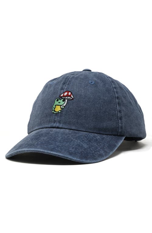 DALIX DALIX MUSHROOM FROG EMBROIDERED HAT 