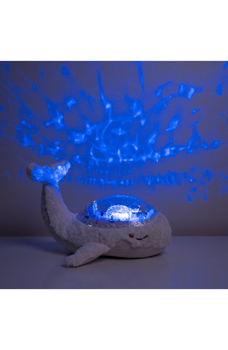 Cloud B Tranquil Whale Eco - Nightlight Projector toy & Soothing Sound Machine for Better Sleep, Alternate, color, White