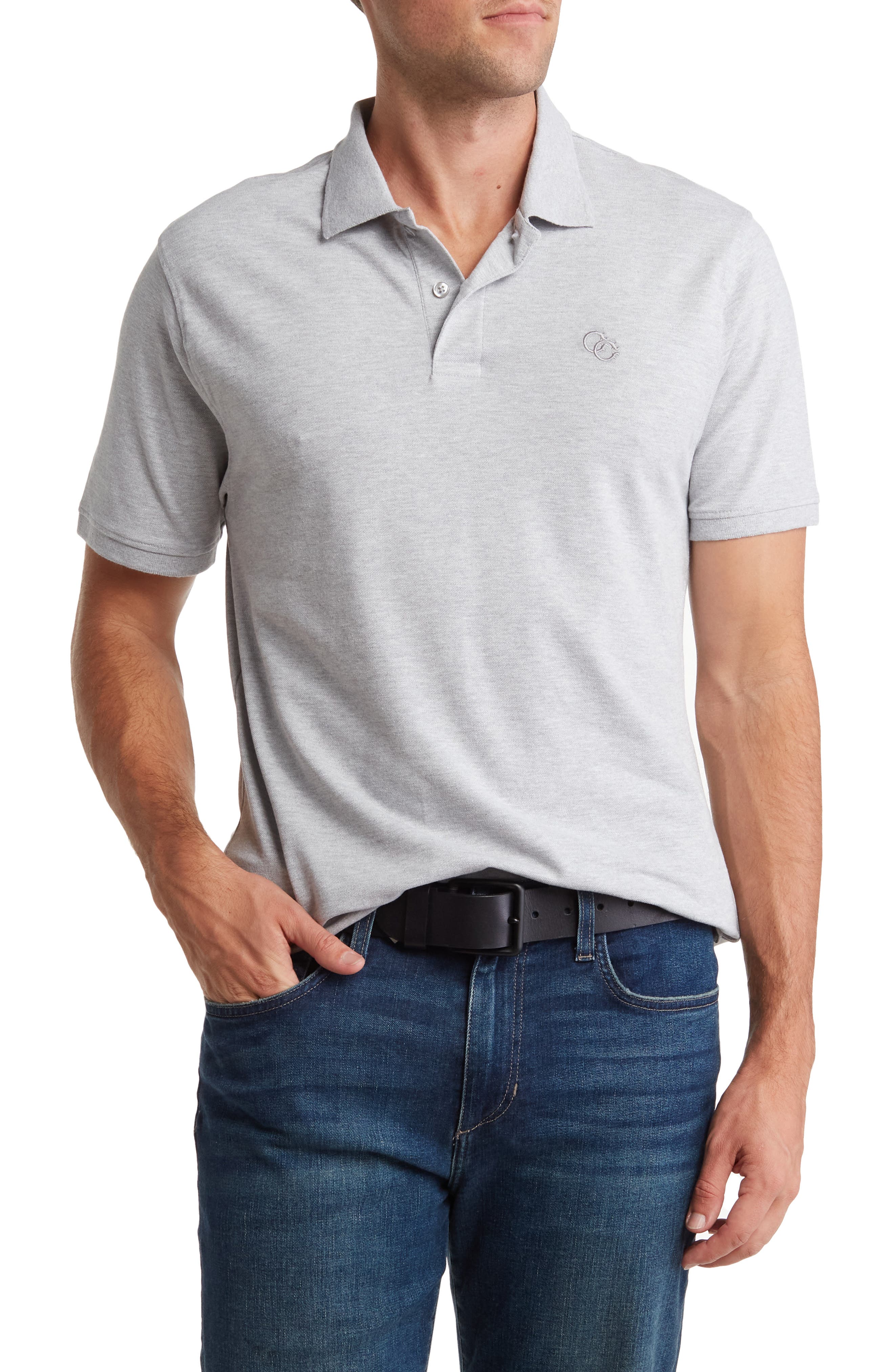 Cavalli Class Heathered Polo