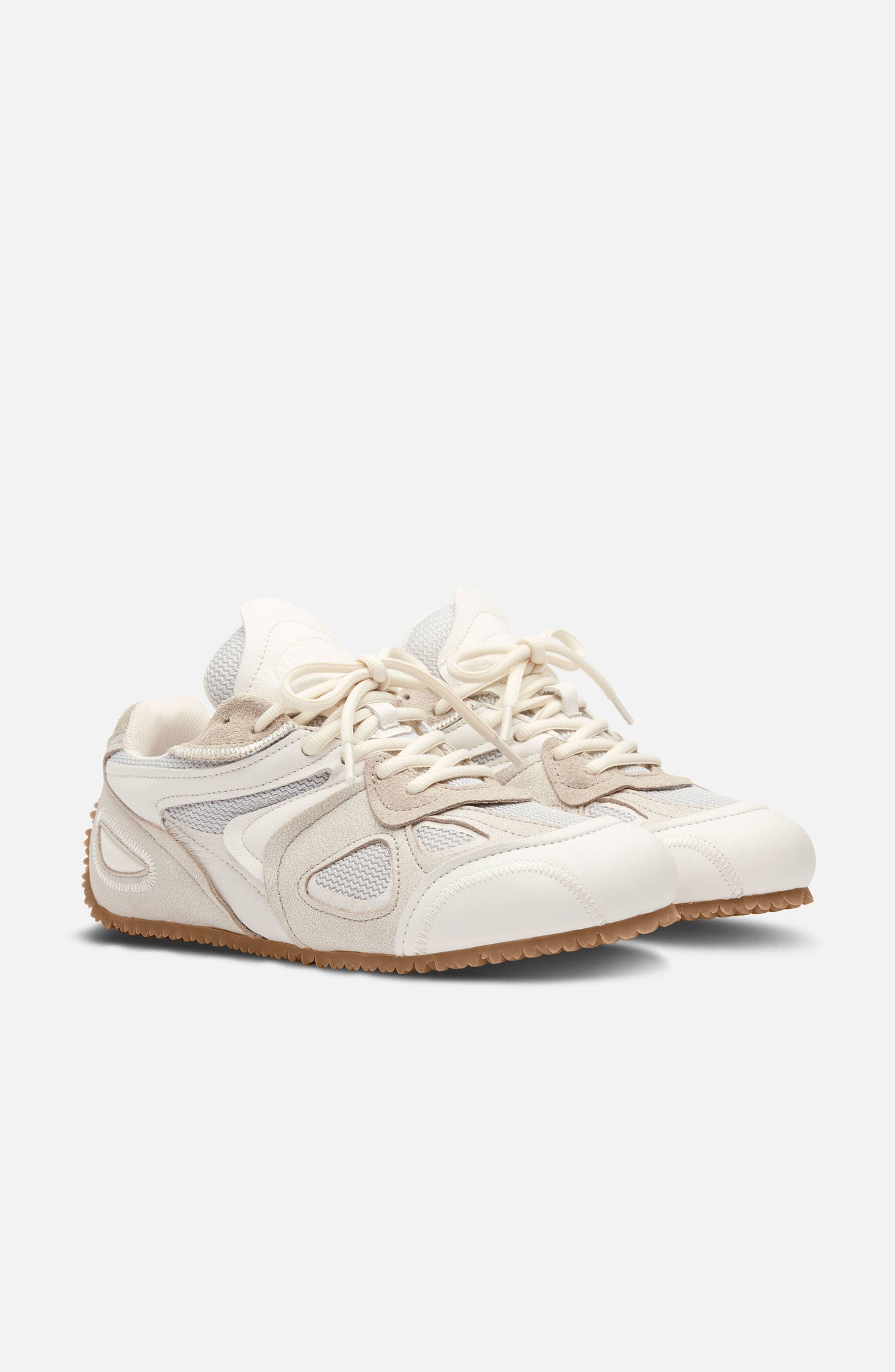 Axel Arigato Slow Leather Runner, Alternate, color, Off White/Gum