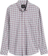 Rails Vance Shadow Check Cotton Blend Button-Down Shirt