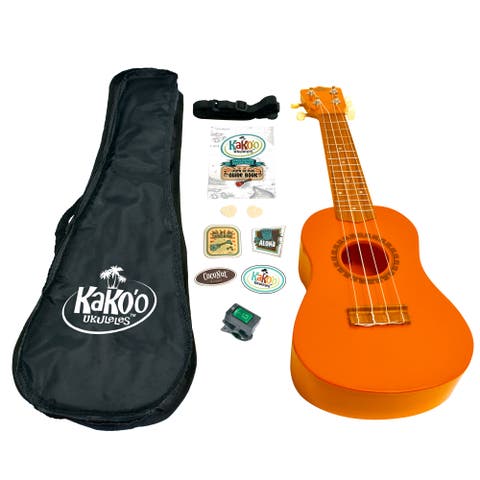 21 Inch Professional Wooden Ukulele Set