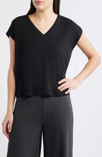 V-Neck Boxy T-Shirt