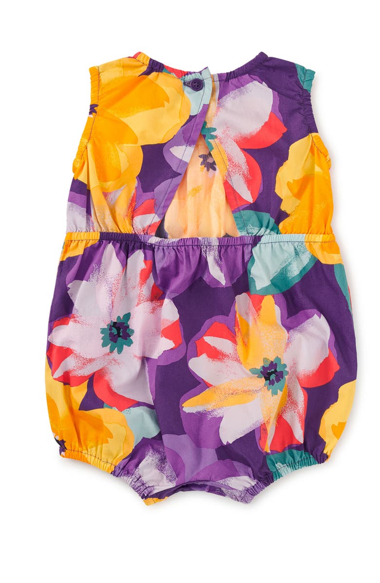 Tea Collection Peek-a-Boo Back Baby Romper, Alternate, color, 